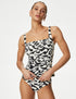 360 Tummy Control Printed Padded Tankini Top